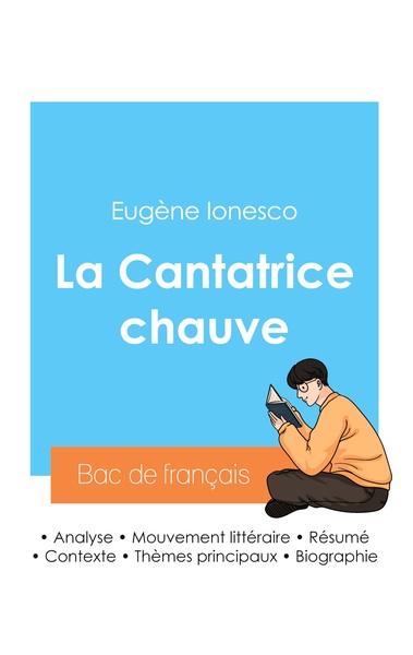 Picture of Réussir son Bac de français 2024 : Analyse de La Cantatrice chauve d'Eugène Ionesco