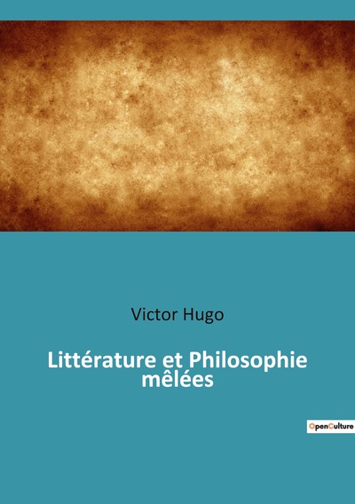 Picture of Littérature et Philosophie mêlées