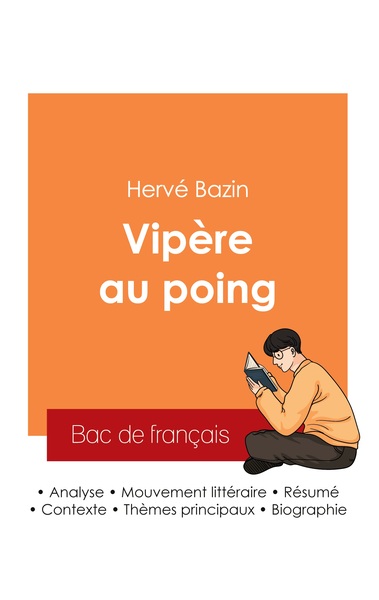 Image de Réussir son Bac de français 2025 : Analyse du roman Vipère au poing de Hervé Bazin