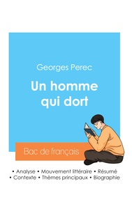 Picture of Réussir son Bac de français 2024 : Analyse du roman Un homme qui dort de Georges Perec
