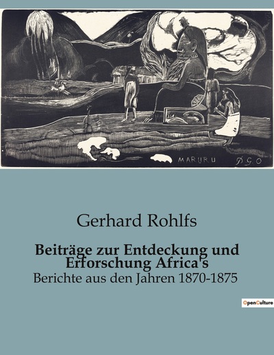Picture of Beiträge zur Entdeckung und Erforschung Africa's
