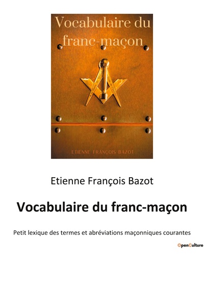 Picture of Vocabulaire du franc-maçon