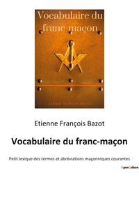 Picture of Vocabulaire du franc-maçon