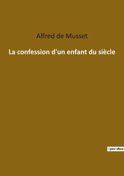 Image de La confession d'un enfant du siècle