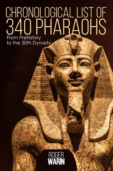 Picture of Chronological list of 340 pharaohs