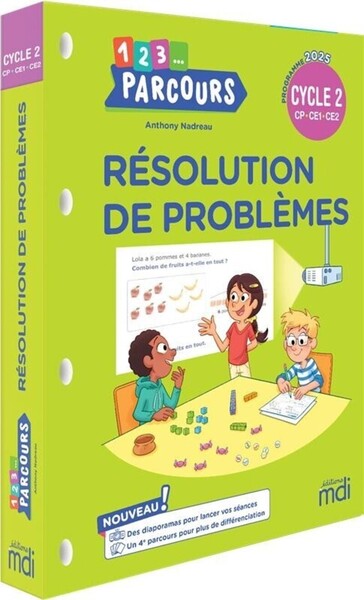 Picture of 1,2,3 Parcours - Résolution de problèmes Cycle 2 - Edition 2026