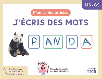 Picture of La classe de Moscaia - Mon cahier ardoise - J'écris des mots