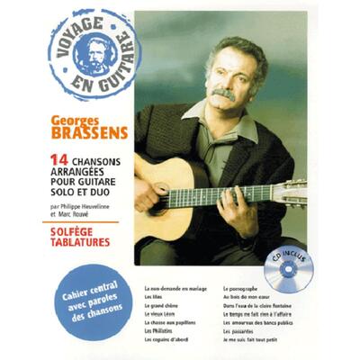 Picture of VOYAGE EN GUITARE GEORGES BRASSENS