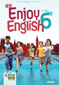 Image de New Enjoy English - Anglais 6e - Manuel + DVD-rom