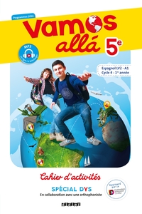 Picture of Vamos allá 5e LV2 Espagnol Ed.2018 - Cahier Spécial DYS