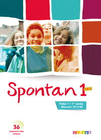 Image de Spontan 1 neu   palier 1 - Allemand 1re année - Manuel + DVD