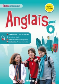 Image de Anglais 6e - Enjoy entraînement - Cahier + mp3