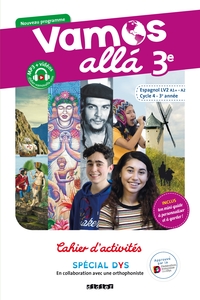Picture of Vamos allá 3e LV2 Espagnol 2020 - Cahier DYS