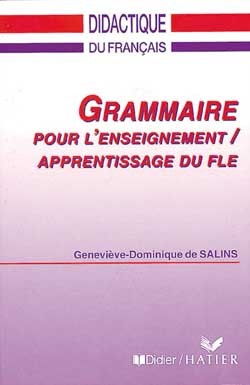 Picture of Grammaire pour l'enseignement/apprentissage du FLE - Livre