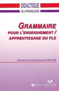 Picture of Grammaire pour l'enseignement/apprentissage du FLE - Livre