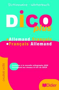 Image de Dicoplus dictionnaire bilingue Allemand / Français - Livre