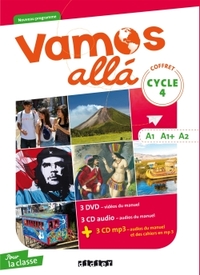 Picture of Vamos allá Cycle 4 LV2 Espagnol Ed.2017 - Coffret classe 3 CD audio + 3 CD MP3 + 3 DVD