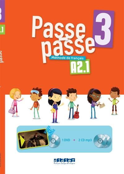 Image de Passe-passe 3 - Niv. A2.1 - Coffret de classe (2 CD mp3 + 1 DVD)