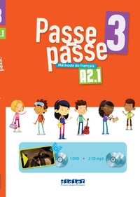 Image de Passe-passe 3 - Niv. A2.1 - Coffret de classe (2 CD mp3 + 1 DVD)
