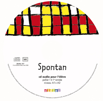 Image de Spontan palier 1 - 1re année LV1/LV2 -  CD audio de remplacement