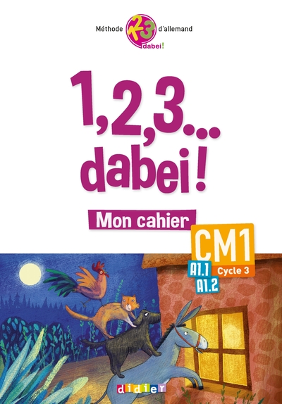 Image de 1,2,3...dabei! Allemand CM1 - Cahier