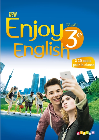 Picture of New Enjoy English 3e - Coffret Classe 3 - CD audio  + 1 DVD
