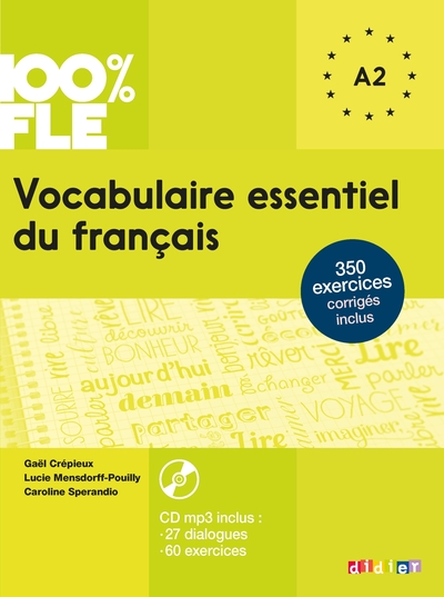 Picture of Vocabulaire essentiel du français niv. A2  - Livre + CD