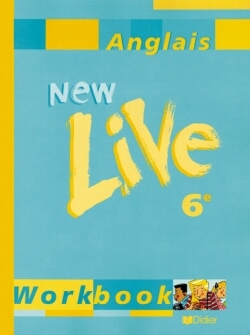 Picture of New Live Anglais 6e LV1 - Cahier d'exercices