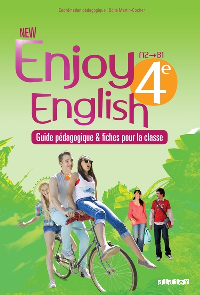 Picture of New Enjoy English 4e - Guide pédagogique - version papier + fiches classe