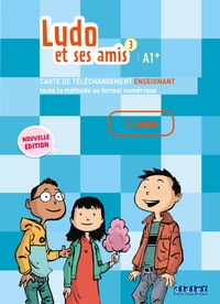 Image de Ludo et ses amis 3 niv.A1.+ (éd.2015) Livre numérique interactif enseignant - Carte téléchargement