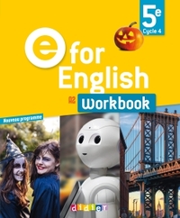 Picture of E for English 5e - Anglais Ed.2017 -Workbook