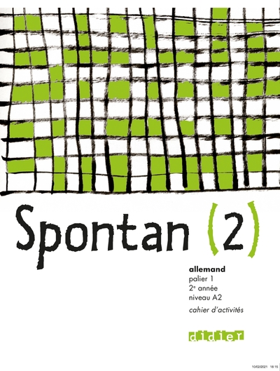 Picture of Spontan 2 palier 1 - 2e année LV1/LV2 - Cahier