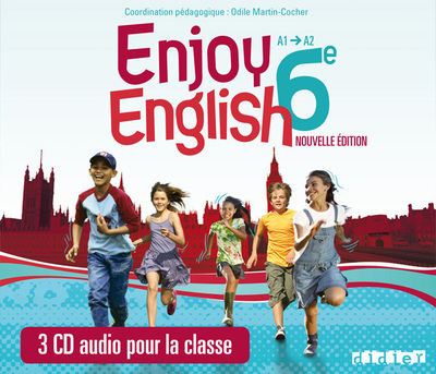 Image de New Enjoy English 6e - CD classe