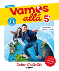 Image de Vamos allá 5e LV2 Espagnol Ed.2016 - Cahier d'activités