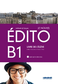 Image de Le nouvel Edito niv. B1 - Santillana - Livre + CD audio + DVD