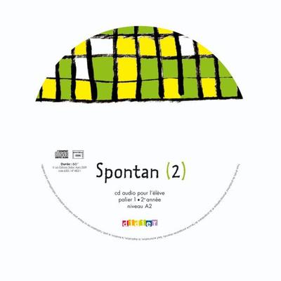 Image de Spontan 2 palier 1 - 2e année LV1/LV2 - CD audio de remplacement