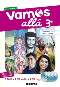 Picture of Vamos allá 3e LV2 Espagnol 2017 - Coffret classe 2 CD audio + 1 DVD