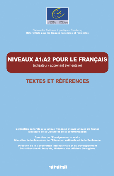 Image de Les référentiels textes et références - A1/A2 - Livre