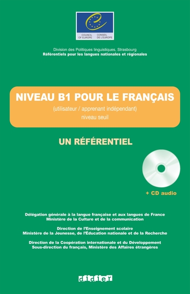 Image de Les référentiels - Niveau B1 - Livre + CD audio