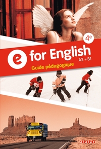 Picture of E for English 4e - Anglais Ed.2013 - Guide pédagogique