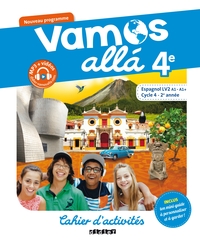 Picture of Vamos allá 4e LV2 Espagnol Ed.2017 - Cahier d'activités