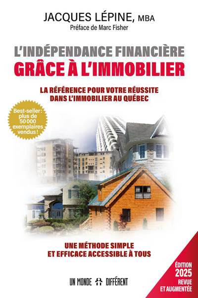 Picture of L'indépendance financière grâce à l'immobilier - Edition 2025 revue et augmentée