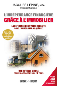 Picture of L'indépendance financière grâce à l'immobilier - Edition 2025 revue et augmentée