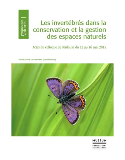 Image de Les invertébrés dans la conservation et la gestion des espaces naturels