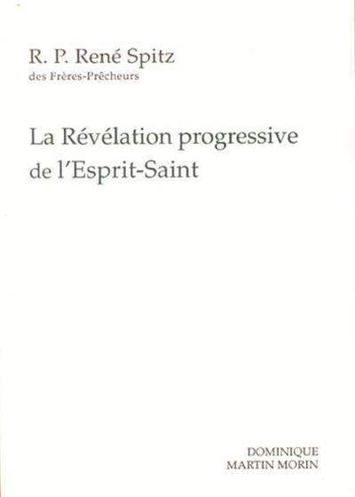 Picture of La révélation progressive de l'Esprit-Saint