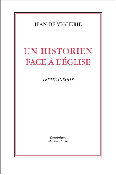 Image de Un historien face à l'Eglise