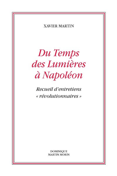 Picture of Du Temps des Lumières à Napoléon