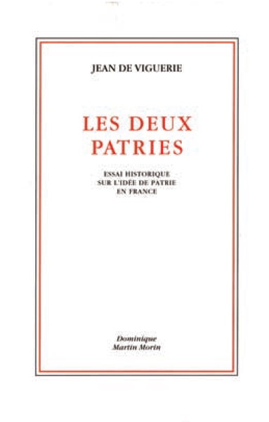 Picture of Les deux patries (3e édition corrigée et augmentée)