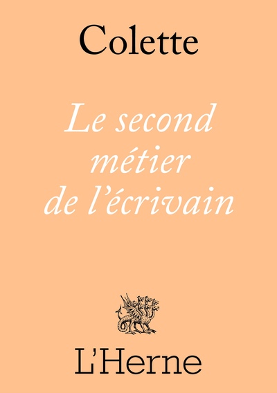 Picture of Le Second métier de l'écrivain