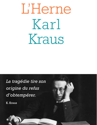 Picture of Cahier Karl Kraus